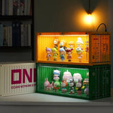 Banboring Shipping Container Model Lighting Display Box